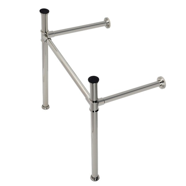 VPB33086 Imperial Stainless Steel Console Sink Leg, Polished Nickel